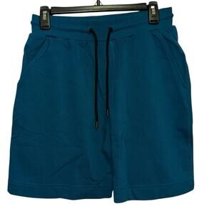 NWT The Kooples Cotton & Print Turquoise Shorts